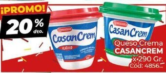 Diarco Queso Crema Casancrem x 290 gr. oferta