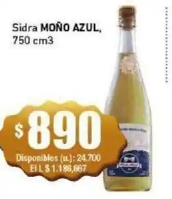 Cooperativa Obrera Sidra Moño Azul, 750 cm3 oferta