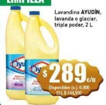 Cooperativa Obrera Lavandina Ayudín oferta