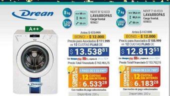 Cooperativa Obrera Lavarropas oferta