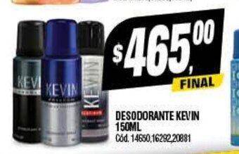 Supermercados Yaguar Desodorante Kevin 150ml oferta