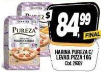 Supermercados Yaguar Harina Pureza C/Levad. Pizza 1Kg oferta