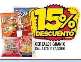 Supermercados Yaguar Cereales Granix oferta