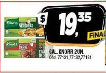 Supermercados Yaguar Cal. Knorr 2un oferta
