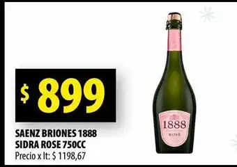 Punto Mayorista Sidra saenz 750cc oferta
