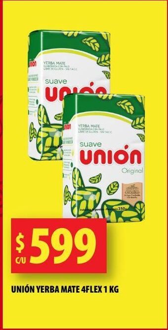 Punto Mayorista Yerba mate unión 1kg oferta