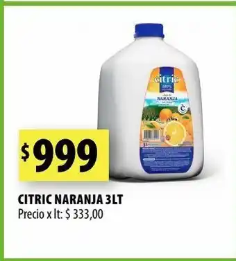 Punto Mayorista Naranjas citric 3l oferta