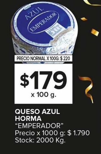 Carrefour Maxi Queso azul emperador 100g oferta
