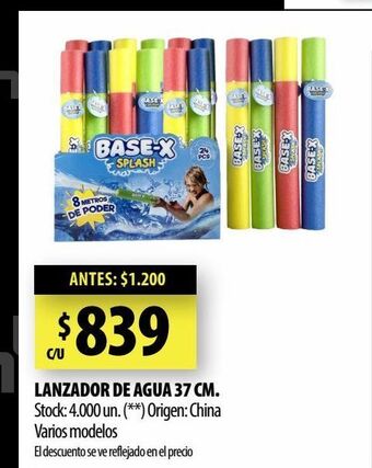 Punto Mayorista Lanzador de agua oferta