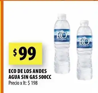 Punto Mayorista Agua eco de los andes 500cc oferta