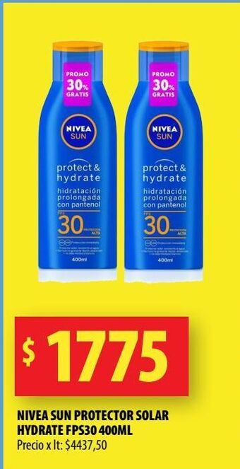Punto Mayorista Protector solar nivea sun 400ml oferta