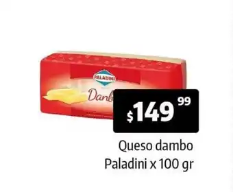 Autoservicio Capo Queso Danbo Paladini x 100 gr. oferta