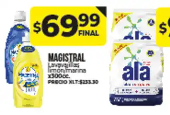 Supermayorista Vital Magistral Lavavajillas limon/marina x 300cc oferta