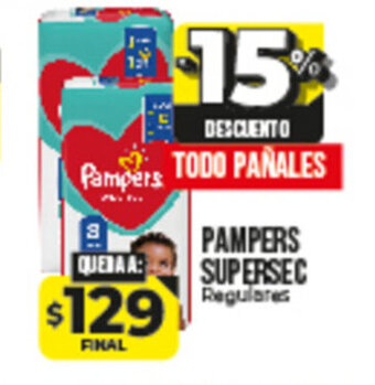 Supermayorista Vital Pampers Supersec oferta