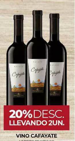 Supermercados Tadicor Vino Cafayate oferta