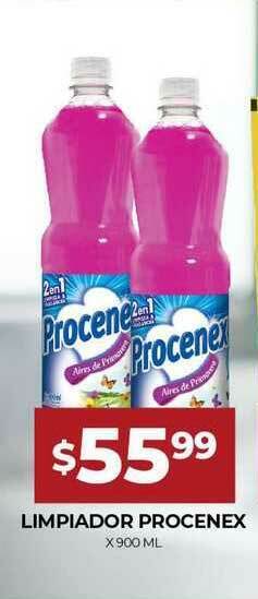 Supermercados Tadicor Limpiador Procenex x 900ml oferta