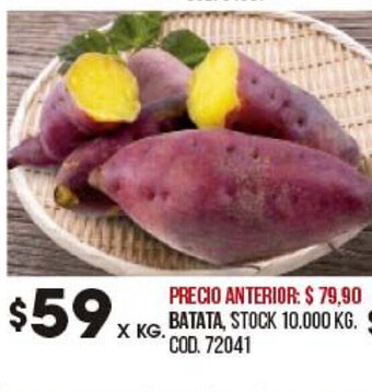 Coto Batata oferta