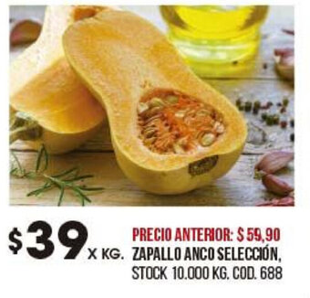 Coto Zapallo Anco Selección oferta