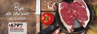 Coto Bife De Chorizo De Novillito oferta
