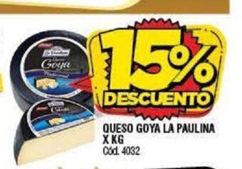 Supermercados Yaguar Queso Goya La Paulina x Kg oferta