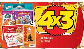 Supermercados Yaguar Salchichas oferta