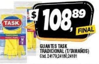 Supermercados Yaguar Guantes Task Tradicional oferta