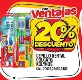 Supermercados Yaguar Cepillo Dental Colgate/Kolynos oferta