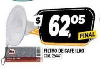 Supermercados Yaguar Filtro De Cafe Ilko oferta