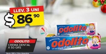Carrefour Maxi Crema dental odolito x 50g oferta