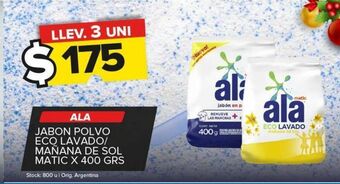 Carrefour Maxi Jabón polvo ala x 400g oferta