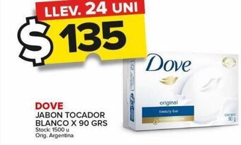 Carrefour Maxi Jabón de tocador dove x 90g oferta