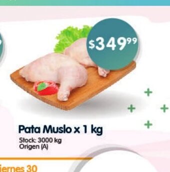 Supermercados Buenos Días Pata Muslo x 1kg oferta