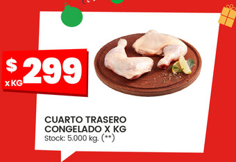 Changomas Cuarto Trasero Congelado x Kg oferta
