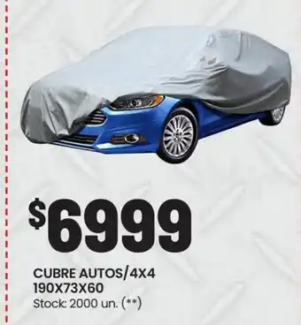 Changomas Cubre Autos/4x4 190x73x60 oferta