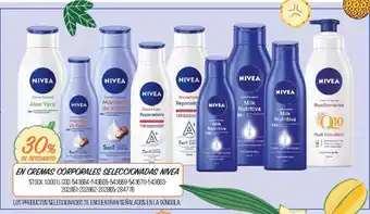 Coto Cremas Corporales Seleccionadas Nivea oferta