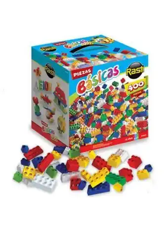 El Mundo del Juguete Rasti kit 400 piezas básicas oferta