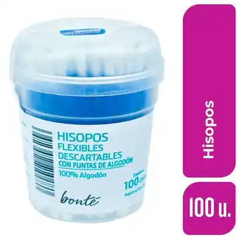 Supermercados DIA Hisopos bonté 100 un. oferta