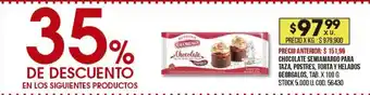 Coto Chocolate Semiamargo Para Taza, Postres, Torta Helados Georgalos x 100g oferta