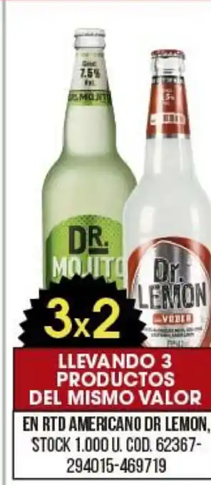 En RTD Americano Dr Lemon