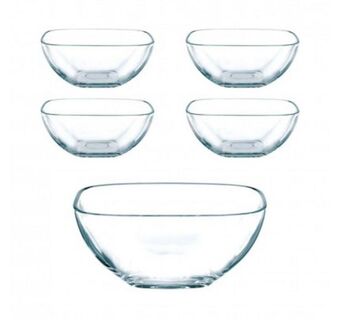 Vinoteca Ligier Nachtmann domino bowl ensaladera + compoteras (set x 5) oferta