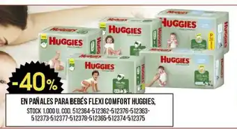 Coto Huggies En Pañales Para Bebès Flexi Comfort oferta