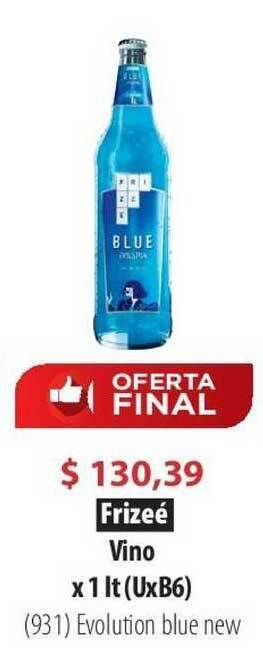 Parodi Frizeé Vino Evolution Blue New x 1lt oferta