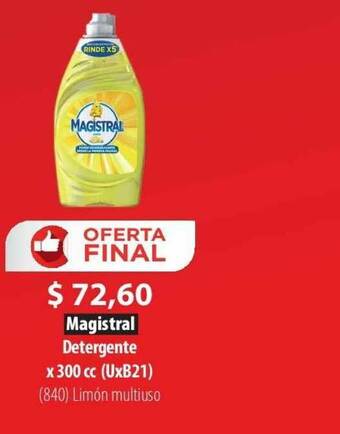 Parodi Magistral Detergente X 33cc oferta