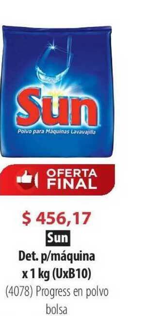 Parodi Sun Detergente P Máquina X 1 Kg oferta