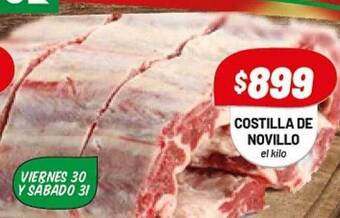 Almacor Costilla de novillo oferta