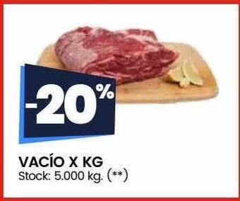 Changomas Vacio x kg oferta