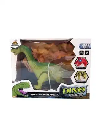 El Mundo del Juguete Super dragon a pilas con movimiento luz y sonido verde oferta