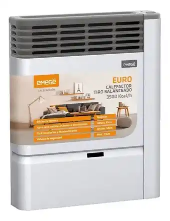 Monumental Hogar Calefactor emege 3500 kcal tb ce2135b oferta