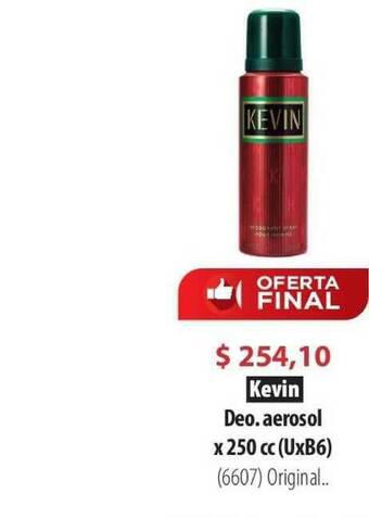 Parodi Kevin Deo. Aerosol x250cc oferta