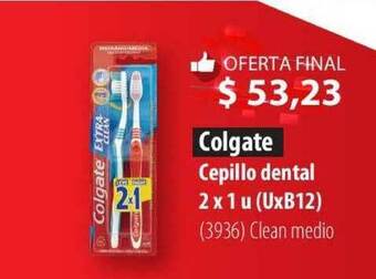 Parodi Colgate Cepillo Dental Clean Medio 2x1u oferta
